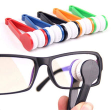 Microfiber Portable Eyeglass Spectacles Sunglass Lens Cleaner Brush(Random Color, 7x2 cm, Pack Of 5)