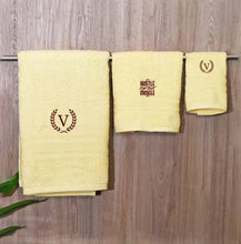 Gym Lover Personalized Cotton Embroidered Towels (Set of 3)