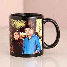 Personalized Couple Black Mug