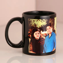 Personalized Couple Black Mug