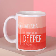 Personalized Loving You Deeper Mug