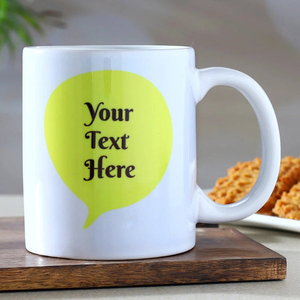 Personalised Message Mug Hand Delivery