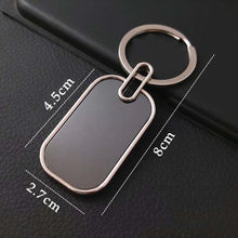 Personalized Metal Name Keychain