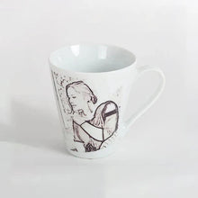 Personalized Photo Conical Sketch Mug