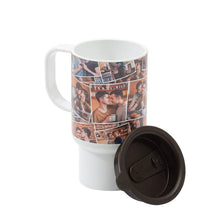 Personalised Printed Travel Mug Cup with Handle