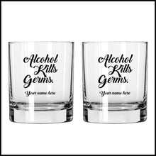 Personalised Whiskey Glasses with your Name ( Set of 2 )