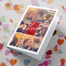 Personalised Photo Upload Card - Love