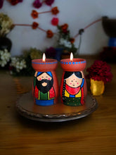 Handmade Terracotta Tealight Holder | Festive Diya with Holder | Diwali Decoration
