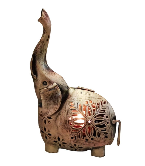 Elephant Statue Candle Stand Showpiece