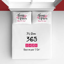 Personalized Always & Forever Bed Sheet