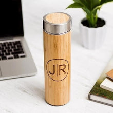 Personalized Wooden Water Bottle with Your Name