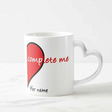 You Complete Me personalized mug set