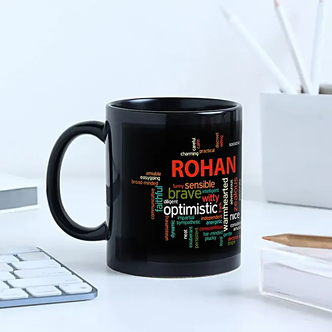 Buy/Send Full Of Qualities N Personalised Mug Online- FNP thumbnail 1