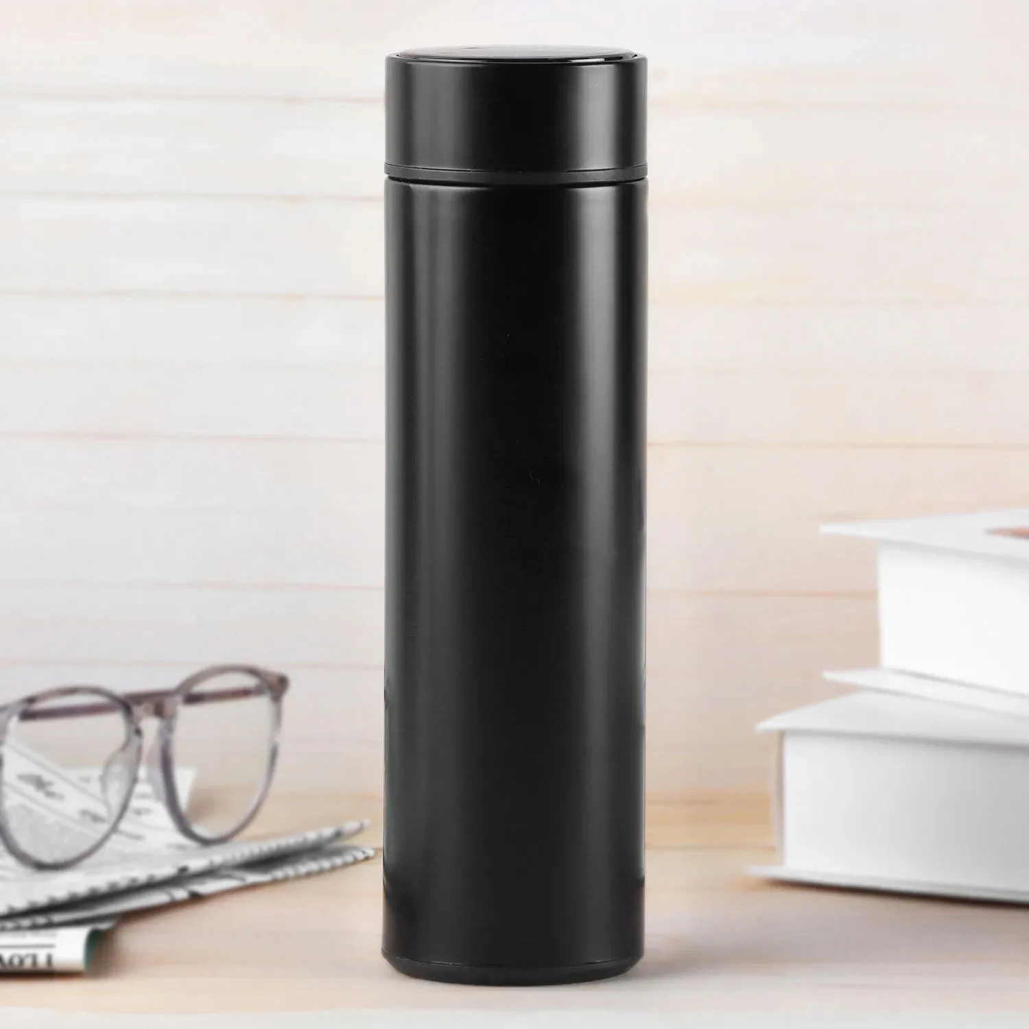 Personalised Temperature Display Water Bottle with LED Smart Lid thumbnail 4