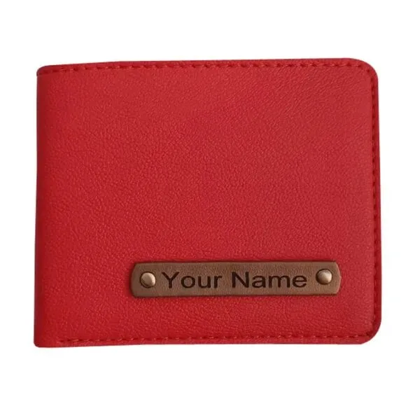Customized Name Leather Wallet thumbnail 3