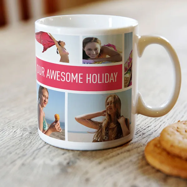 Photo Upload Mug - 9 Photos & Message thumbnail 2