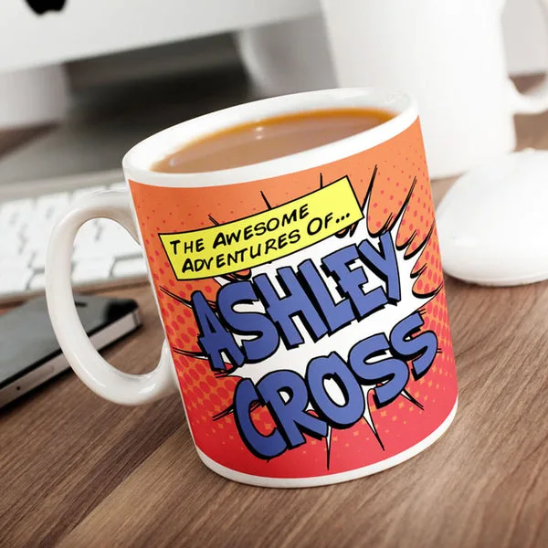 Awesome Adventures Personalised Mug thumbnail 2