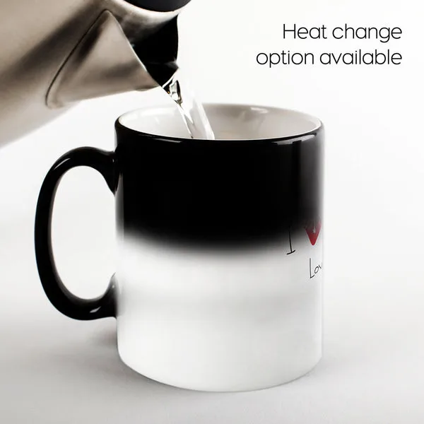 I Love Daddy Mug – Personalized Father's Day Coffee Mug thumbnail 2