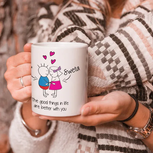 Personalized ‘Good Things Have Got Better’ Ceramic Mug thumbnail 2