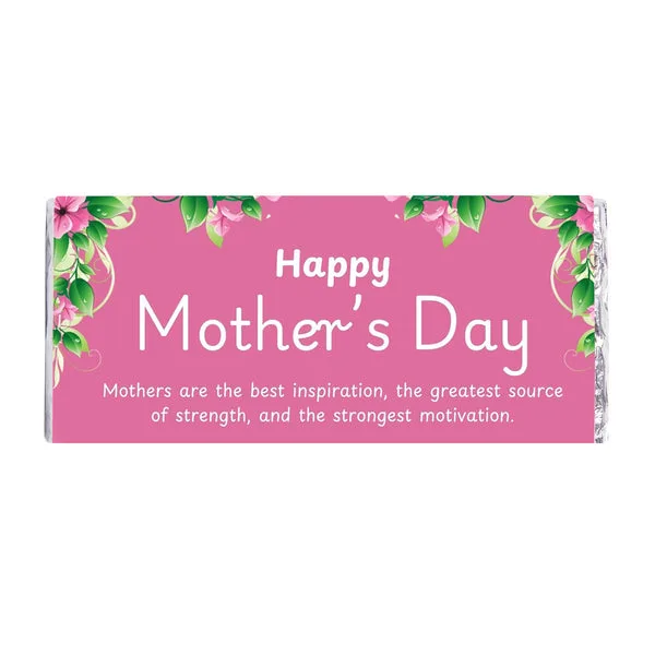 Personalised Happy Mother’s Day Chocolate Bar with Custom Message thumbnail 2