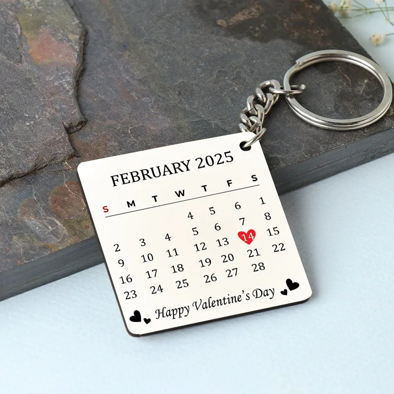 Valentine's Day Calendar Keychain - Photo thumbnail 5