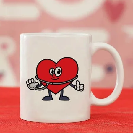 Personalized Love Doctor Ceramic Mug thumbnail 5