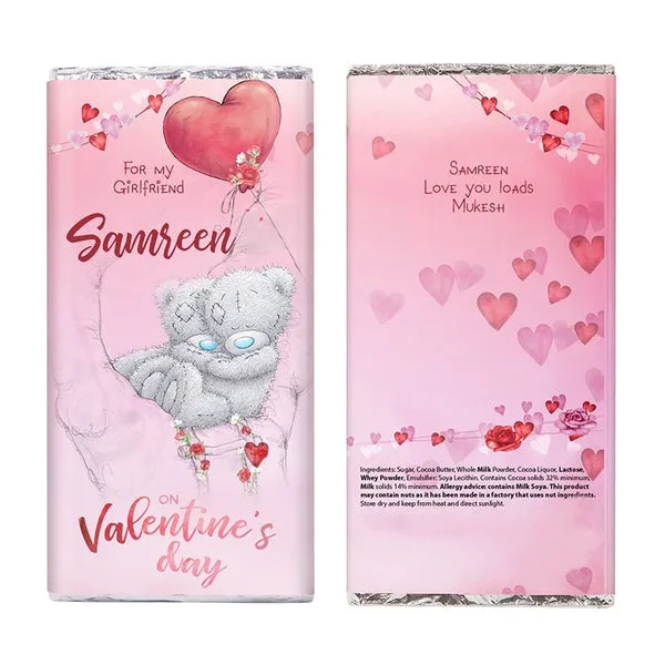 Personalized Chocolate Bar Me to You – Sitting in a Tree thumbnail 5