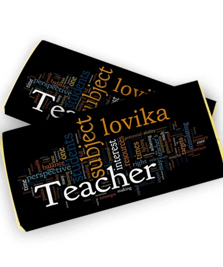 Personalized Chocolate Bar – Subject For Teacher’s thumbnail 3