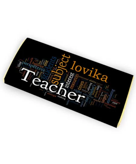 Personalized Chocolate Bar – Subject For Teacher’s thumbnail 5