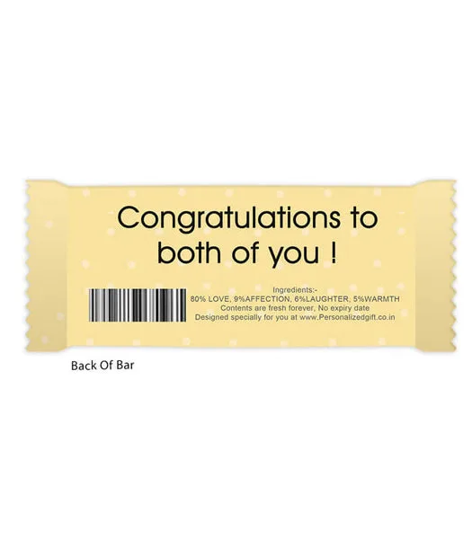 Personalized Chocolate Bar – On Wedding Day thumbnail 4