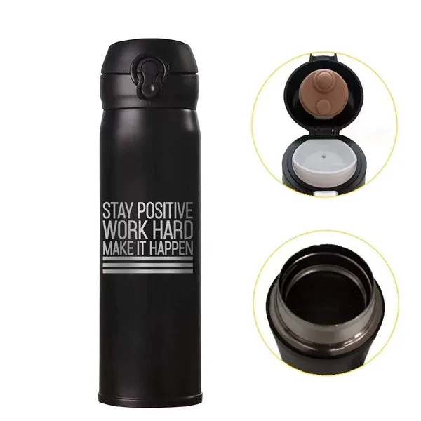 Insulated Bottle Design "Stay Positive" thumbnail 2