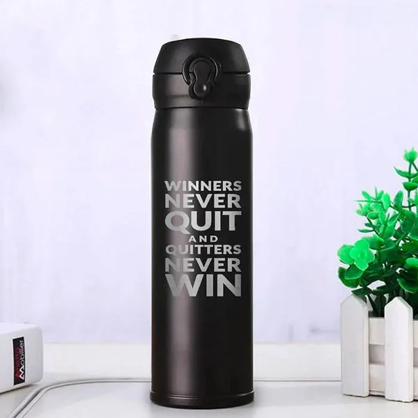 Life is A Beautiful Ride Insulated Vacuum Thermos Hot and Cold Flask thumbnail 4