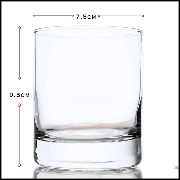 Birthday King & Queen Printed Whiskey Glasses (300 ml) | Premium Transparent Drinkware | Royal Couple Gift Set for Him & Her thumbnail 3