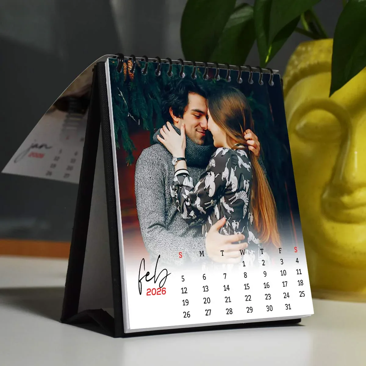 Forever Moments Personalized Mini Desk Calendar thumbnail 2