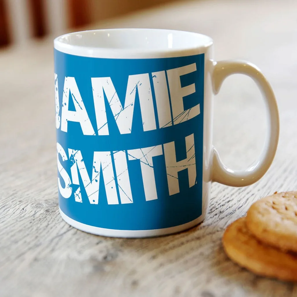 Personalised Mug - Royal Blue