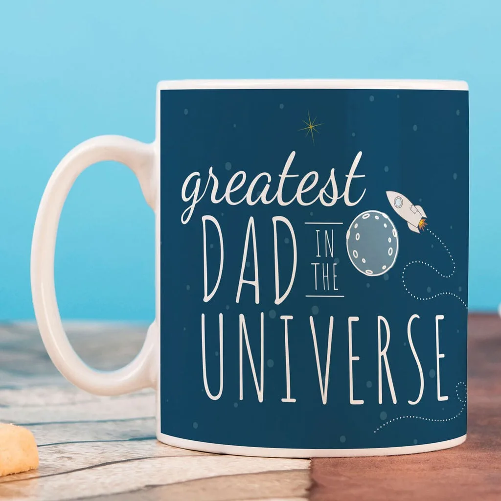 Photo Upload Mug - Greatest Dad In The Universe thumbnail 1