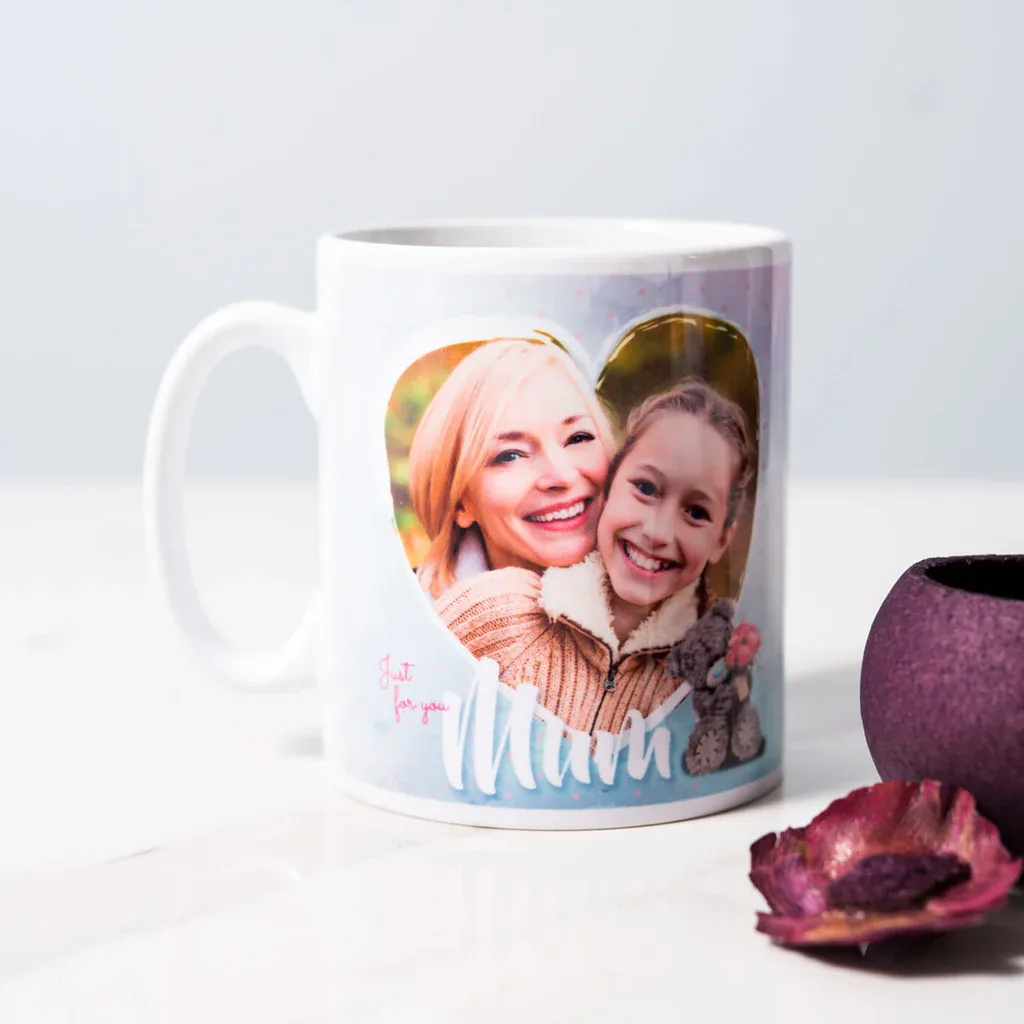 Photo Upload Me To You Mug - Just For You Mum thumbnail 1
