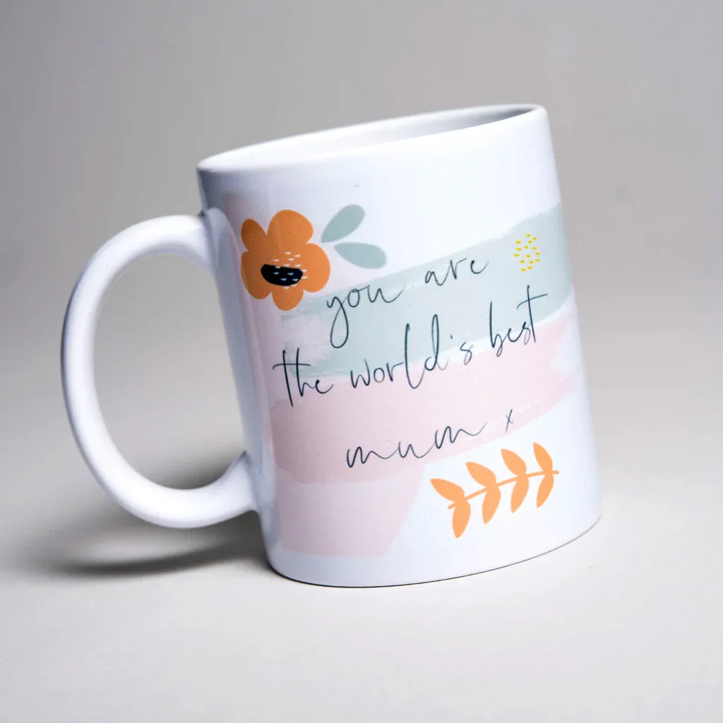 Personalised Mug - Flower thumbnail 1