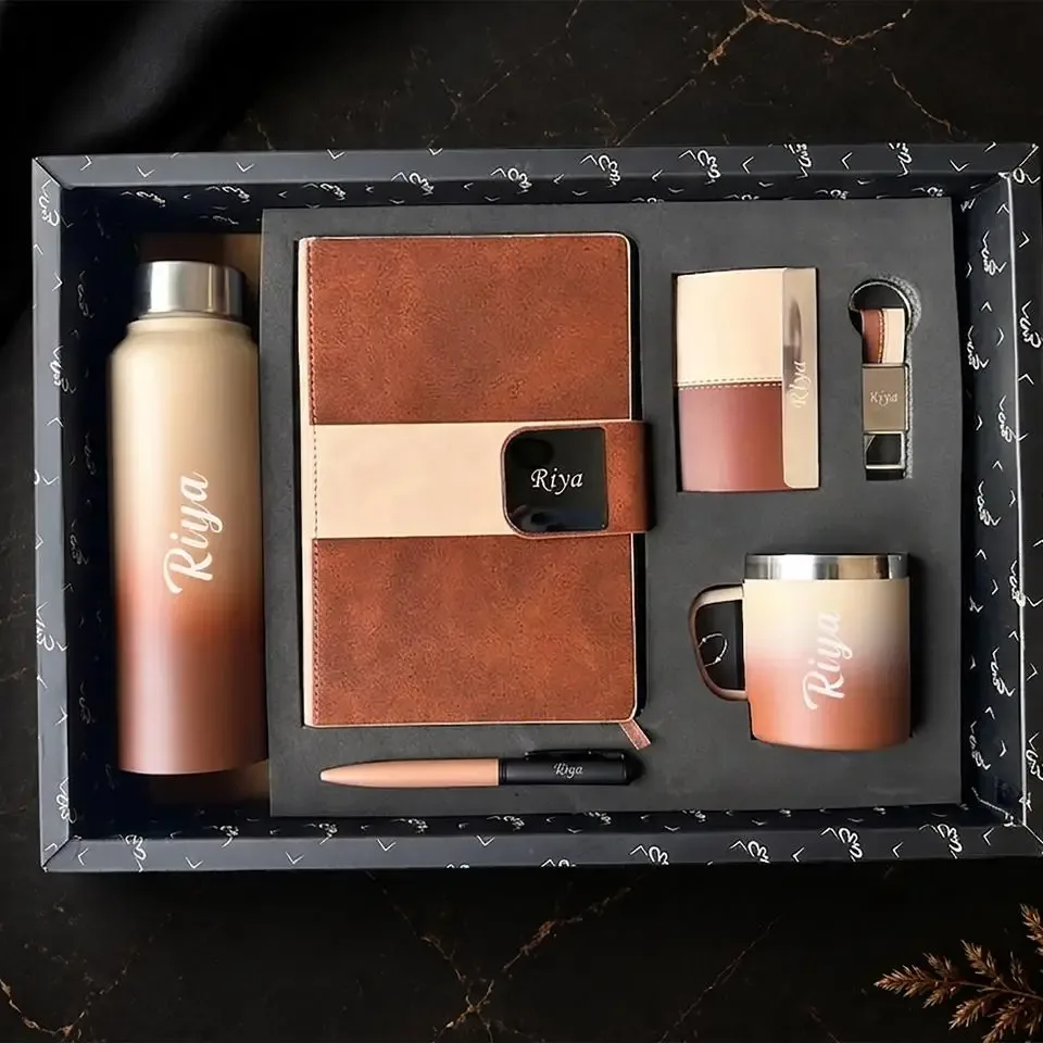 Dual Tone 6 in 1 Gift Set (Name  & Charn Customization Available) thumbnail 1