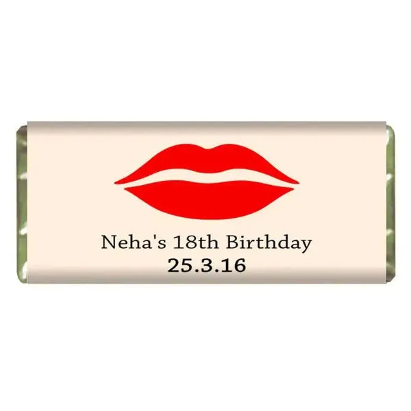 Personalized Choco Bar - Birthday Age