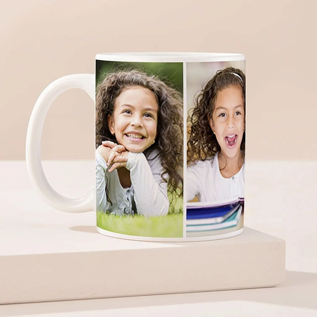 Create Your Own - Photo Upload Mug - 4 Photos